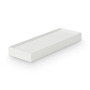 Polypropylene File Box Lid - A4 - White Grey MUJI