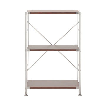 SUS Shelving Unit - Walnut - Regular - Small MUJI