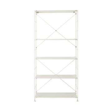 SUS Shelving Unit - Light Gray - Wide - Large MUJI