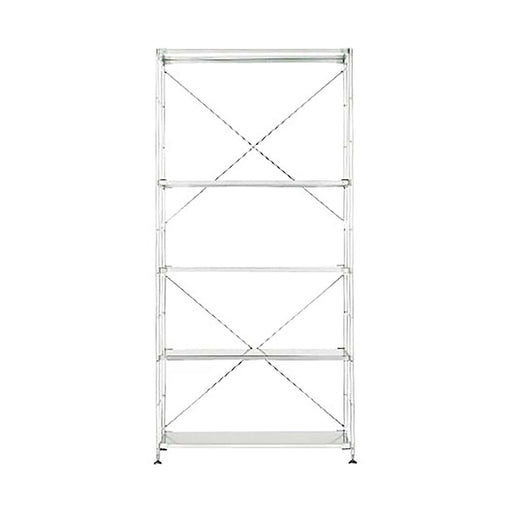 SUS Shelving Unit - Stainless Steel - Wide - Large Default Title MUJI