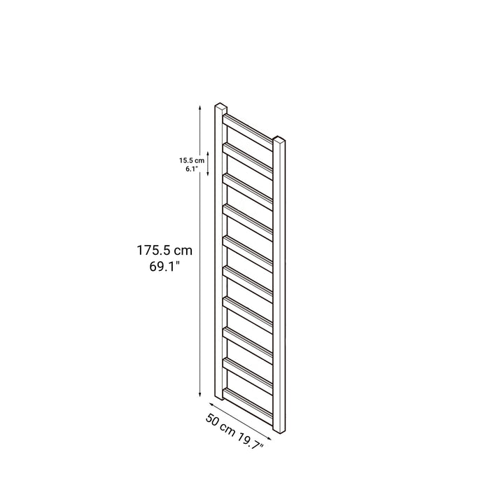 Pine Shelf Unit Additional Frame Wardrobe - Large | Furniture | MUJI USA