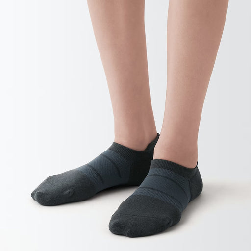 Right Angle Arch Support Sneaker Socks 23-25cm - Pack of 2 MUJI