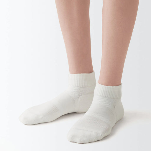 Right Angle Arch Support Short Socks 23-25cm - Pack of 2 MUJI