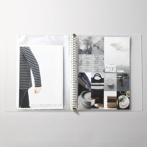 A4 Polypropylene Binder - 30 Ring MUJI