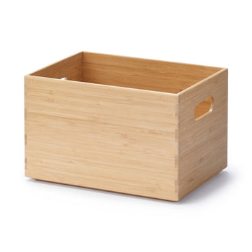 Stackable Bamboo Box - Half - Medium W26 x D18.5 x H16.5 cm MUJI
