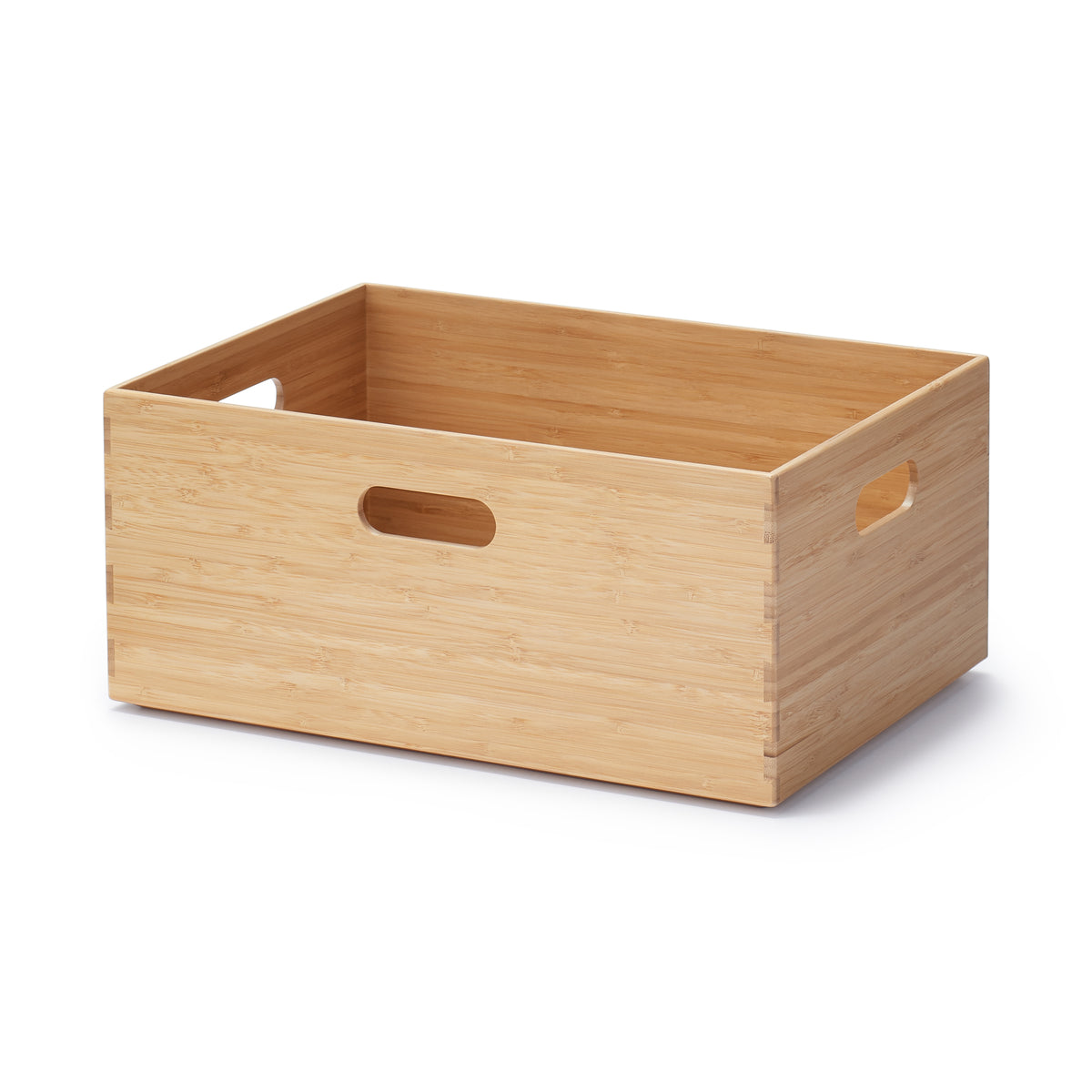 Stackable Bamboo Box - Medium | Storage & Organization | MUJI USA