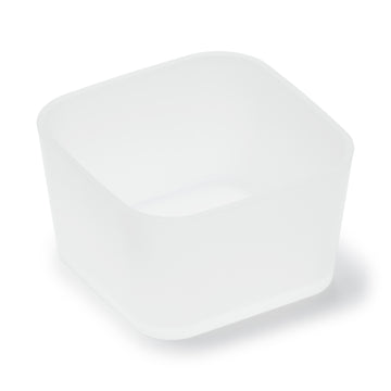 Polypropylene Organizer Box 1 (W3.3 x D3.3 x H2”) MUJI