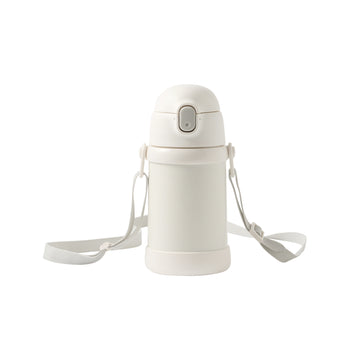 Stainless Steel Insulated Bottle with Two Lids MUJI