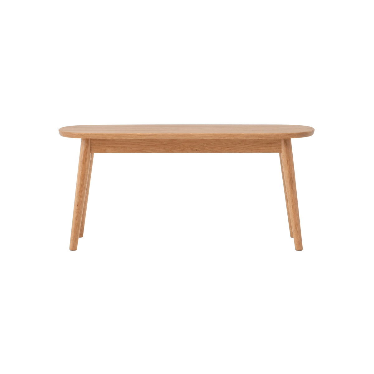 Oak Round Bench | Japanese Wood Furniture | MUJI USA