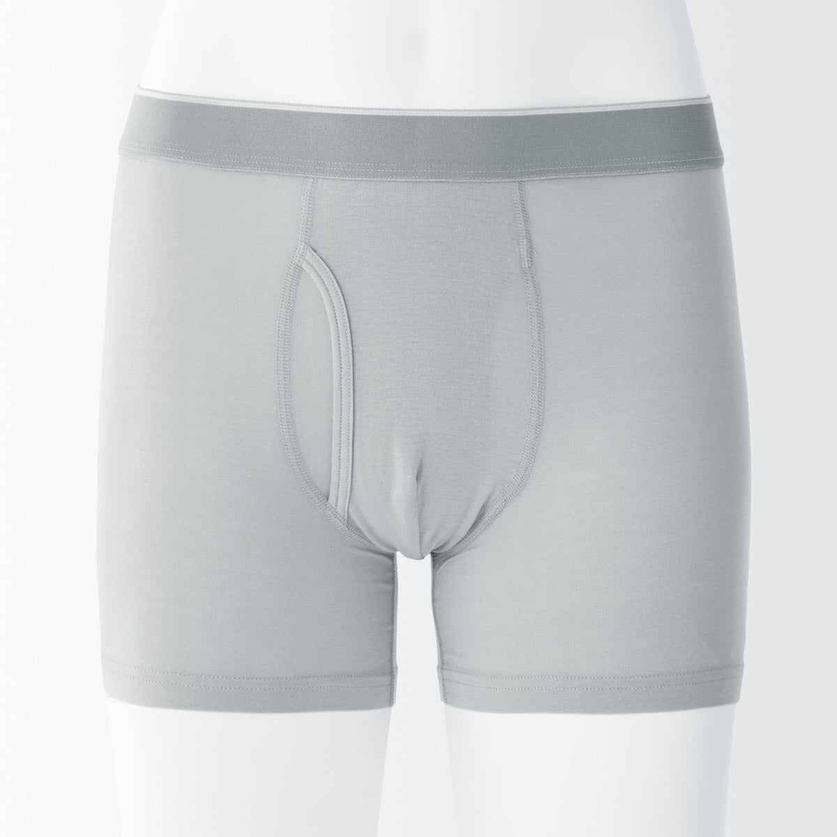 Men's Smooth Front Open Boxer Brief | MUJI USA