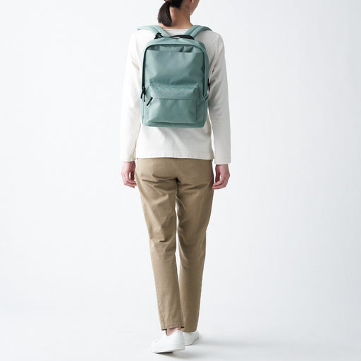 Less Tiring Backpack with Handle Green MUJI