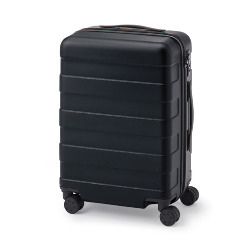 Adjustable Handle Hard Shell Suitcase 36L | Carry-On Black MUJI