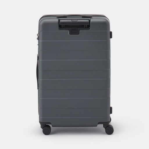 Adjustable Handle Hard Shell Suitcase 63L | Check-In Dark Gray MUJI