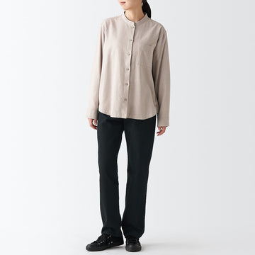 Women's Denim Regular Pants Black MUJI