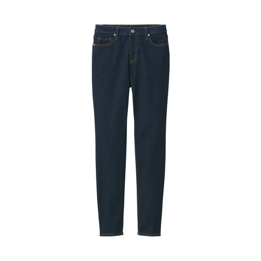 Women's Super Stretch Denim Skinny Pants Dark Navy Dark Navy MUJI