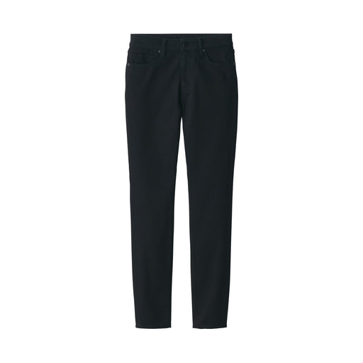 Women's Stretch Denim Slim Pants Black Black MUJI