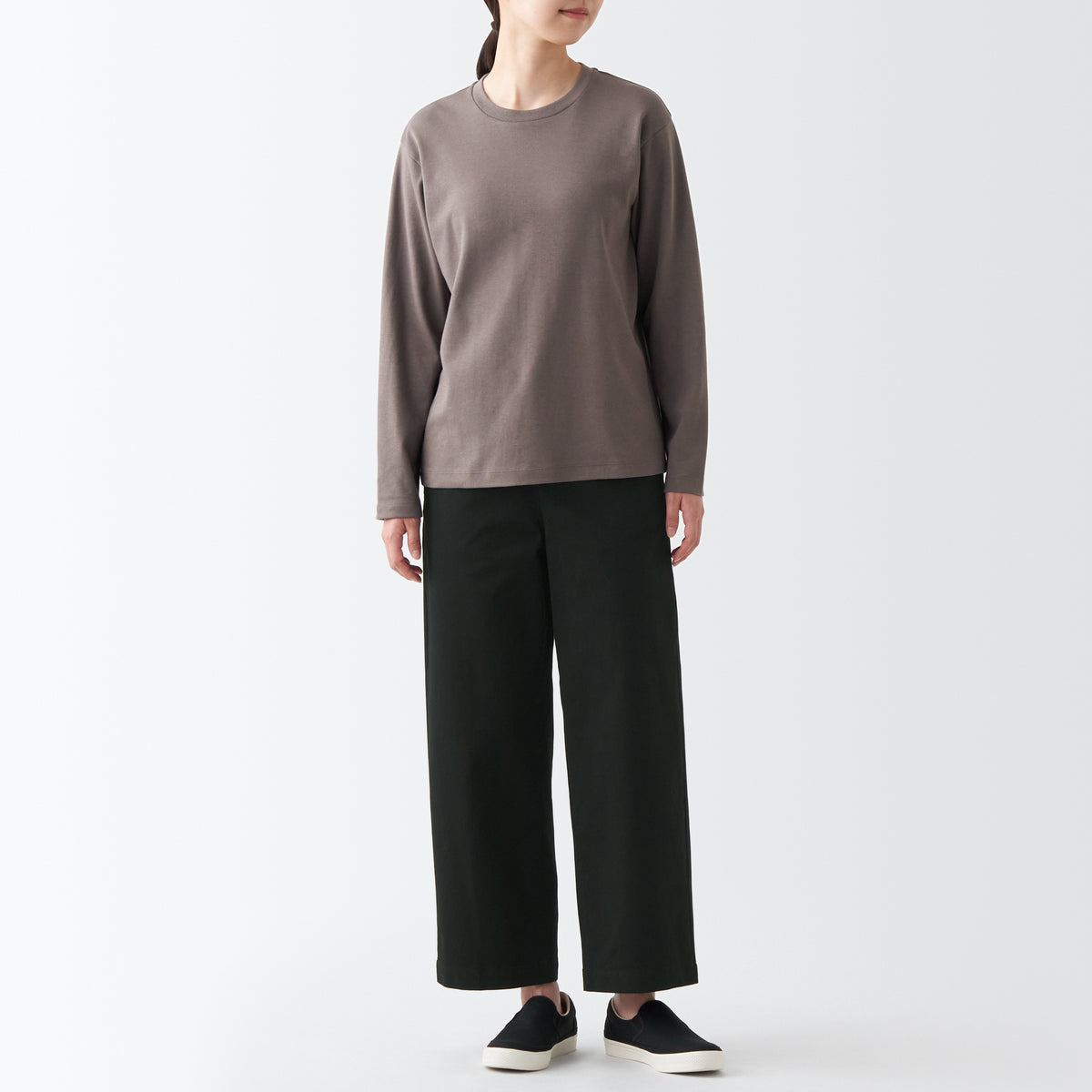 Women's 4-Way Stretch Chino Wide Pants
