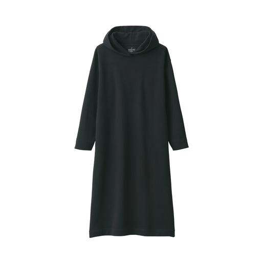 Women's Sweatshirt Dress Black MUJI