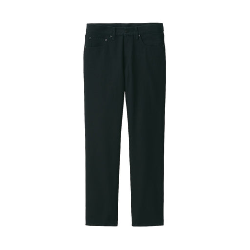 Men's Denim Regular Pants Black (L30") Black MUJI