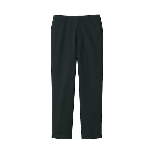 Men's Chino Regular Pants Inseam (L30") Black MUJI