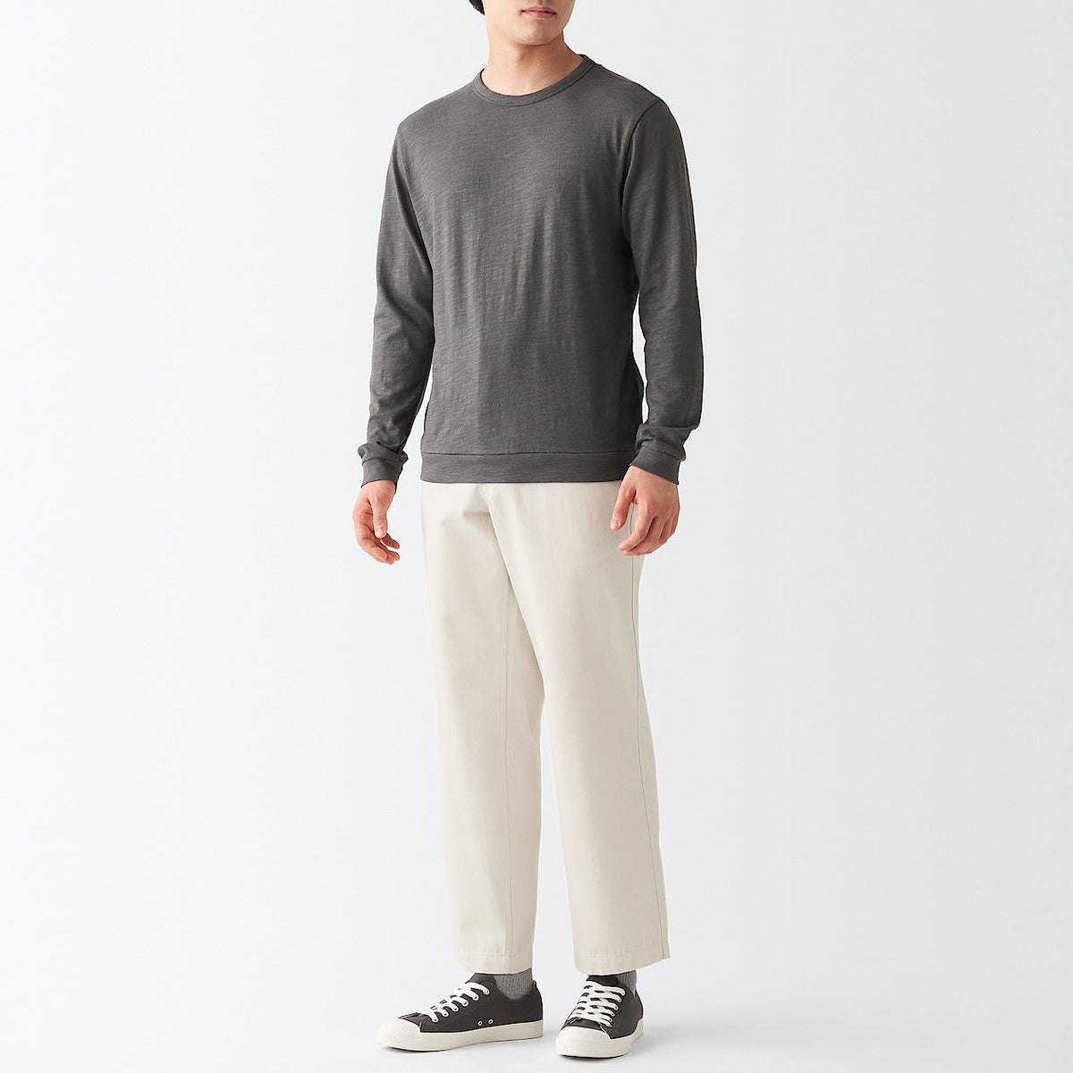 Men\'s Chino Regular Pants - Inseam 30 Inch | Casual Work Pants | MUJI USA | Chinohosen