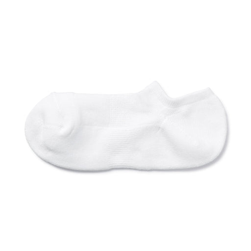 Right Angle Pile Sneaker-In Socks White MUJI