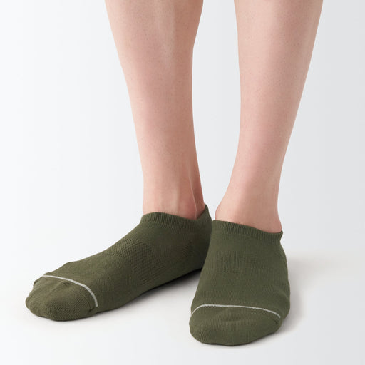 Right Angle Pile Sneaker-In Socks MUJI