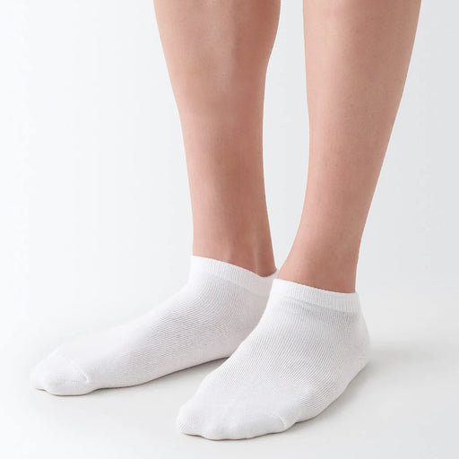 Right Angle Sneaker Socks - One Size - Pack of 3 MUJI