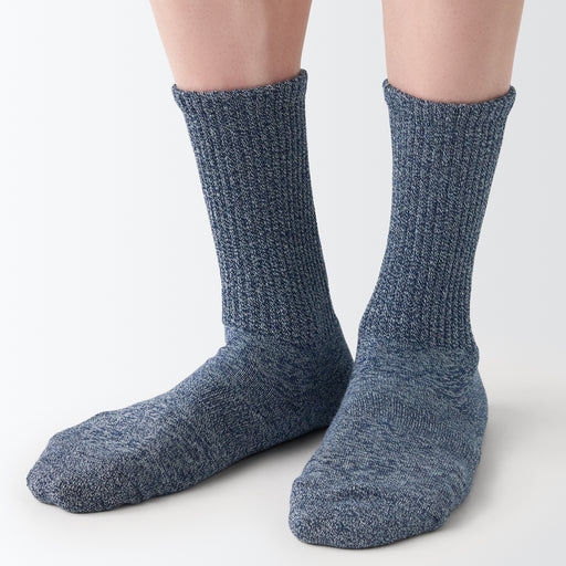 Right Angle Pile Socks 23-30cm MUJI