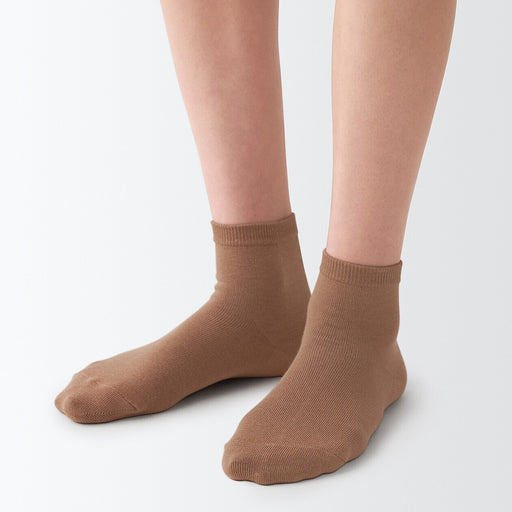 Right Angle Loose Top Short Socks 21-27cm MUJI