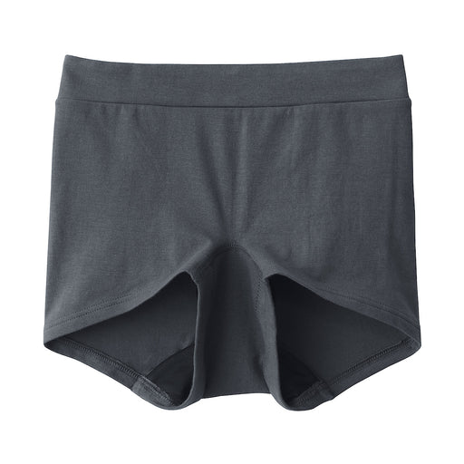 Women's Stretch Sanitary Boy Shorts Dark Gray MUJI