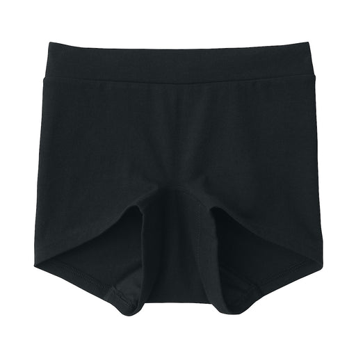 Women's Stretch Sanitary Boy Shorts Black MUJI