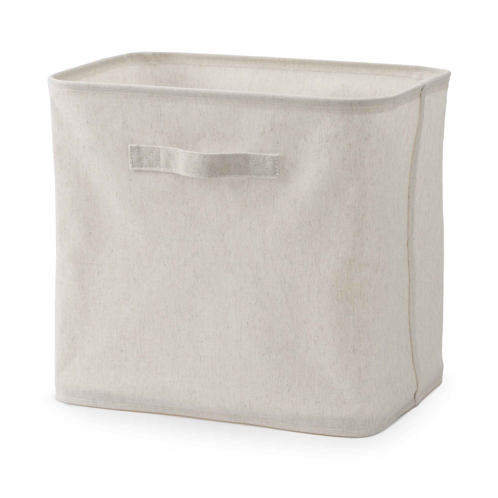 Polyester Linen Soft Box Rectangle Large | Storage Boxes | MUJI USA