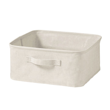 Polyester Linen Soft Box Square - Small MUJI