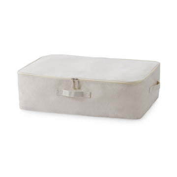 Polyester Linen Soft Box Clothes Case MUJI