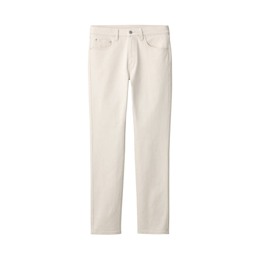 #deleted [import] Men's Stretch Denim Slim Pants Natural (L32") Natural MUJI