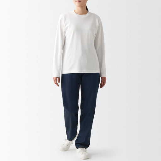 Women's Denim Regular Pants Dark Navy MUJI