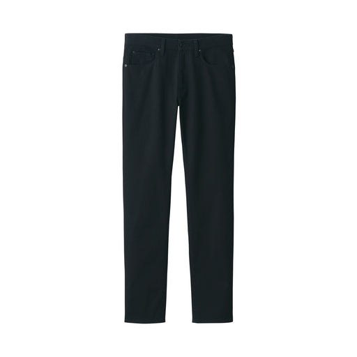 Men's Stretch Denim Slim Pants Black (L 32inch / 82cm) Black MUJI