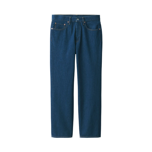 Men's Denim Regular Pants Blue (L 30inch / 76cm) Blue MUJI