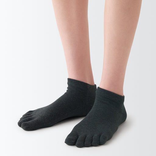 Right Angle Sneaker 5-Toe Socks MUJI