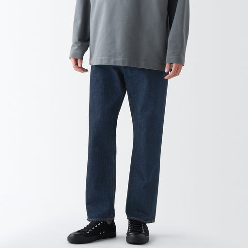 Labo Unisex Japanese Denim Pants Tapered Fit MUJI
