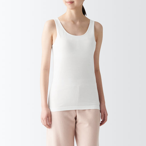Women's Silk Blend Bra Tank Top MUJI