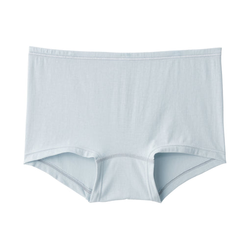 Women's Stretch Boy Shorts Light Blue MUJI