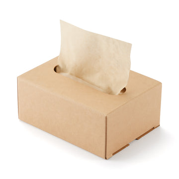 Kraft Tissue Holder - Table Top MUJI