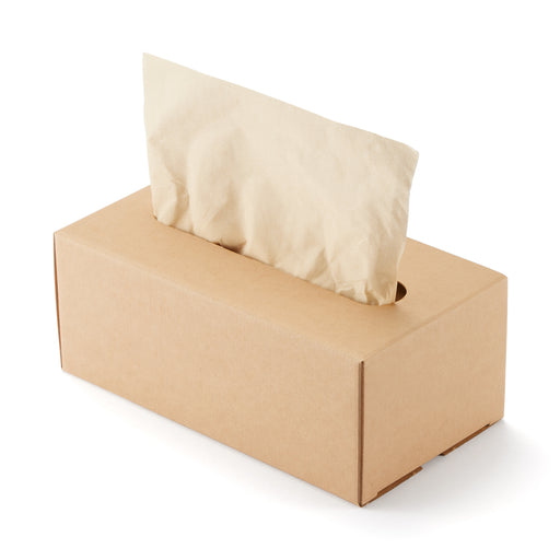 #wk 18 - Kraft Tissue Holder - For Soft Pack Tissue 22AW MUJI