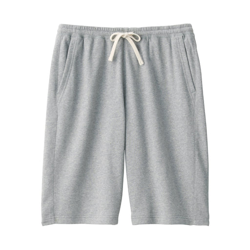 Men's French Terry Short Pants Gray MUJI