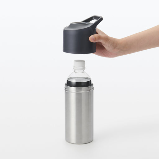Keep Cold Insulated Plastic Bottle Holder MUJI