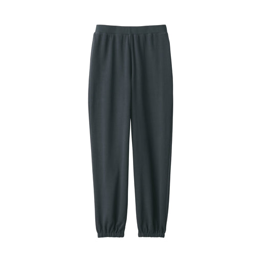 Women's Sweatshirt Material Sweatpants Dark Gray MUJI