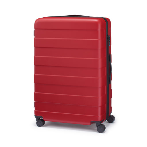 Adjustable Handle Hard Shell Suitcase 105L - Red | Check-In Default Title MUJI