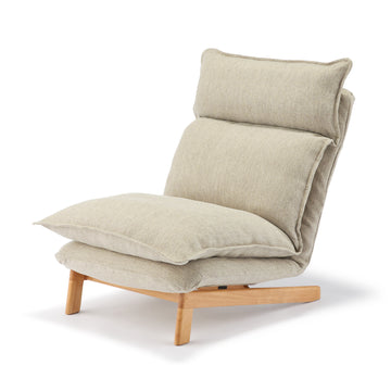 [HD] High Back Reclining 1 Seater Sofa - Beige MUJI